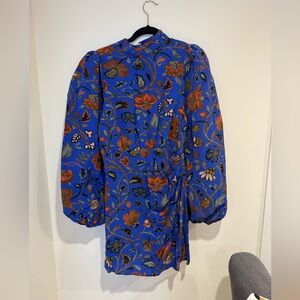 RHODE Luke Dress in Royal Viche Rose